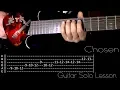 Download Lagu Chosen Guitar Solo Lesson - Dream Theater (with tabs)