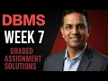 DBMS Week 7 Graded Assignment IITM BS Degree GA Solutions