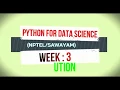PYTHON FOR DATA SCIENCE ASSIGNMENT WEEK 3 SOLUTION