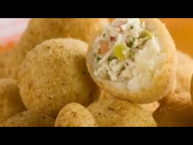 COXINHA COM MASSA DE ARROZ