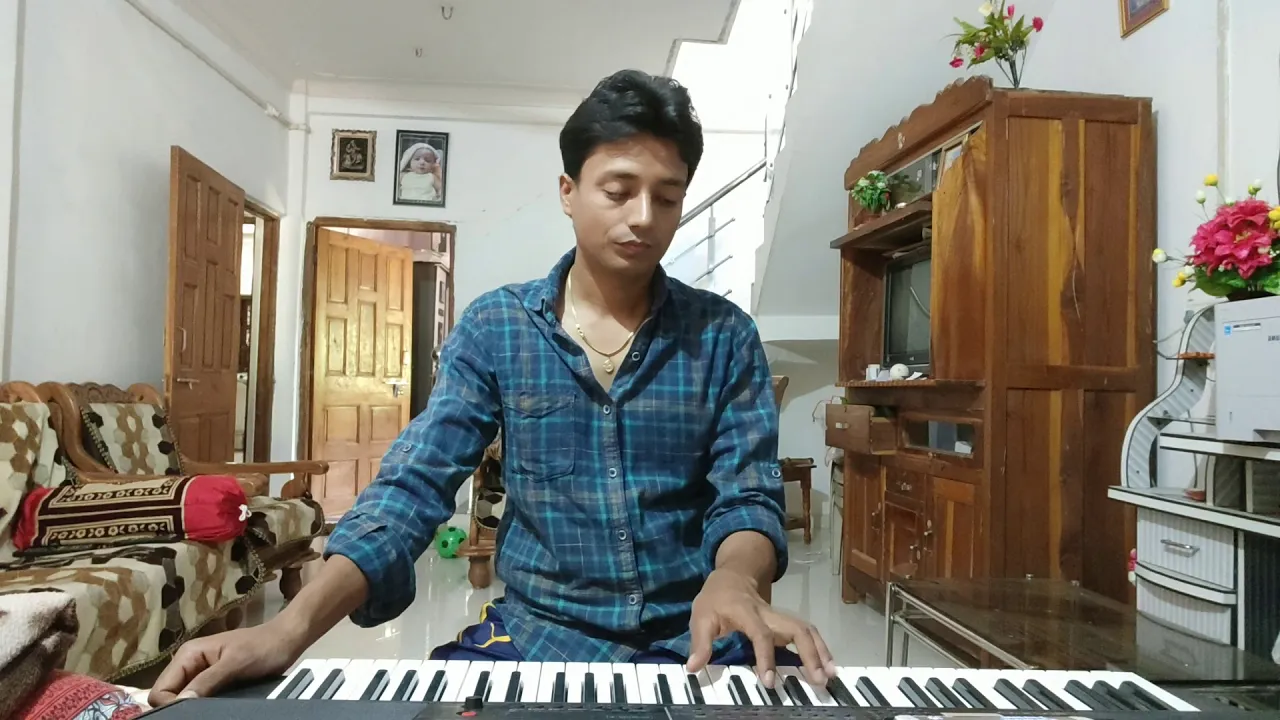 Dil kya kare jab kisi se on keyboard with karaoke