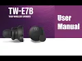 TW-E7B Yamaha User Manual