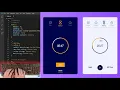 ASMR Programming - Dark Light Timer UI Design Using HTML CSS