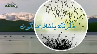 ذكرتك ياغلا هل كون دندنها