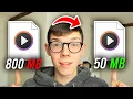 Download Lagu How To Compress Video Without Losing Quality (Reduce Video File Size) - Full Guide