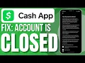 FIX Cash App Keeps Closing My Account Easy Solution