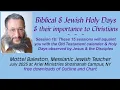 Download Lagu Biblical Jewish Holy Days 1b and Importance to Christians, Mottel Baleston, Messianic - Session 1b