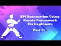 Basic authentication using Karate test automation framework service now API GET call using Karate