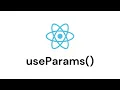 useParams