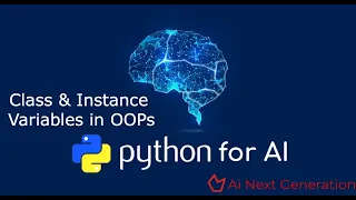 Python for 18 Class Instance Variables in OOPs