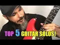 Download Lagu Top 5 Guitar Solos - Electric Guitar Cover by Kfir Ochaion