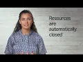 Using Try with resources