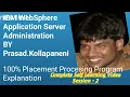IBM Websphere Application Server Administration Session 2