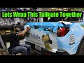 How To Vinyl Wrap A Tailgate
