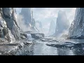 Gentle Rain in A Diamond Valley for Deep Sleep and Relaxing in Any Space | 11H 4K Rain Sounds | EGS8