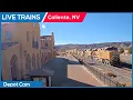 LIVE Trains Railcam Caliente Nevada Depot Cam