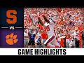 Syracuse vs Clemson Game Highlights 2025 ACC Football