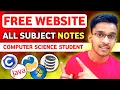 Best FREE Website 100 Free All Subject NOTES Free Programming Notes
