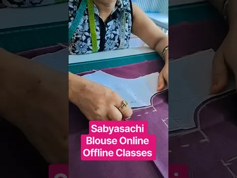 PG Stitching Class Fashion Academy Mathura | Sabyasachi Blouse Design