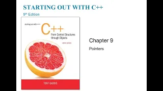 Chapter 9 Pointers Part 1 Section 9 1-9 3
