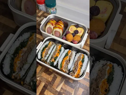 Packing lunch for his 12-hour shift at 5 am 🍱