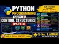 Python Unit - 2 Control Structures String List and Dictionary Building blocks of python and ranges