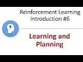 Reinforcement Learning Learning and Planning