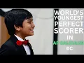 The youngest Perfect Scorer in AP Calculus BC