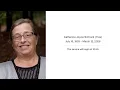 26 Catherine Joyce Schrock Funeral Service
