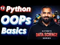 OOPs Basics in Python Explained in Hindi Ultimate Data Science Series