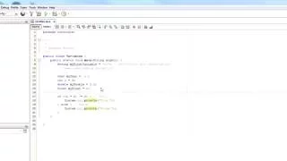 NetBeans Java Tutorial - If Statement and Variables