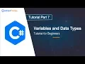 Variables and Data Types - Part 7 C Tutorial