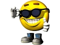 graphics in c programming Moving Smiley