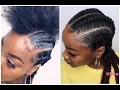 HOW TO FOUR EASY AND SIMPLE BRAIDS ON NATURAL STRETCHED HAIR NO HEAT TRENDING STYLE