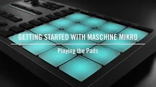 Playing The Pads On MASCHINE MIKRO Pad Keyboard Chord Mode Native Instruments 
