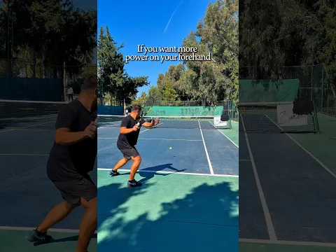 Just Crunch It! Forehand Power? Do this