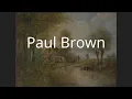Paul Brown