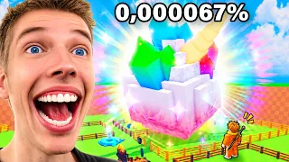 ich öffne MUTIERTES DIVINE EINHORN EI 0,01% in STEAL AN EGG