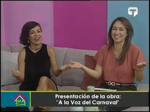 Presentación de la obra: A la voz del carnaval