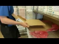 How to Fold Pizza Box in Slow Motion Dominoes Training