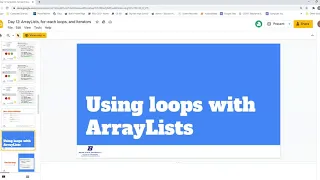 ArrayList forEachLoops and Iterators
