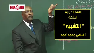 اللغة العربية البلاغة التشبيه أ الباهي محمد أحمد حصص الشهادة السودانية 
