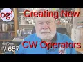 Creating New CW Operators