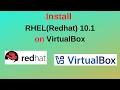 How to Download and Install RHEL RedHat 10 1 on VirtualBox Complete Setup Guide