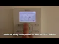 Daikin BRC1E63 controller set up field settings cycle fan off activate sensor in wall controller