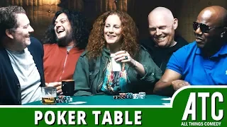 Poker Table w Bill Burr Felipe Esparza Morgan Murphy Eart uake Jay Larson