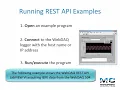WebDAQ REST API Example Demo