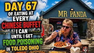 Hot blonde goes to mr panda buffet in toledo ohio
