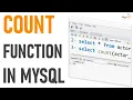 How to Use the COUNT Function in SQL SQL Aggregate Functions Tutorial SQL for Beginners in Hindi