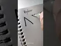 Letter N⚽ Brazil 🇧🇷 drawing ✨#shorts #art #craft #fifa #worldcup #neymar #brazil #fyp